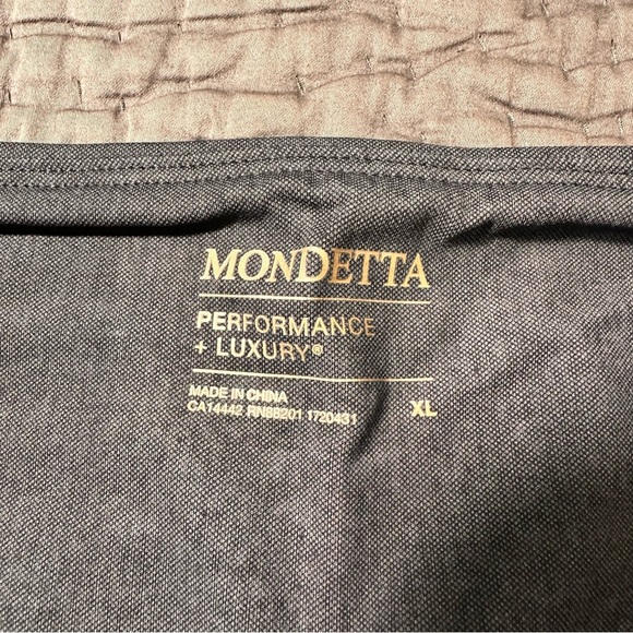 Mondetta Performance+Luxury NWT Women's Workout Leggings Sz XL Black Combo High - Picture 10 of 13